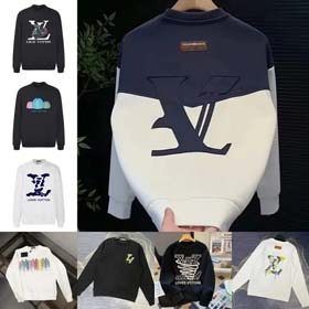 Louis Vuitton LV New style men's and women's hoodies are fashionable and versatile-2513  